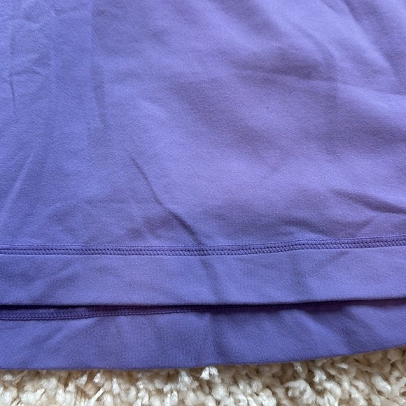 Lululemon Womens Semi Fitted Cross Front Deep Breath Yoga Tank Purple Medium - Picture 6 of 6